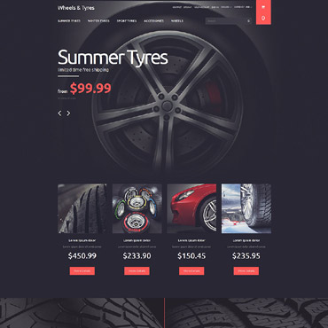 Tyres Prestashop Themes 53314