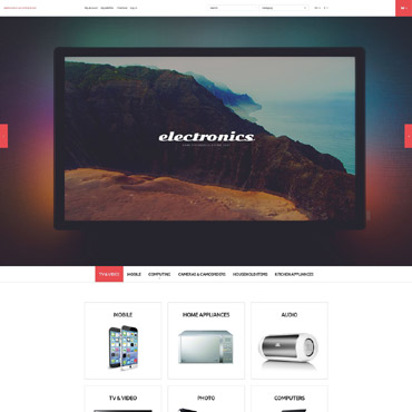 Online Shop Magento Themes 53323