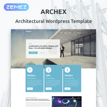 Architecture Company WordPress Themes 53370