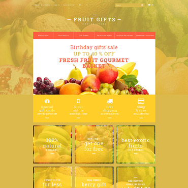 Fruit Prestashop Themes 53379