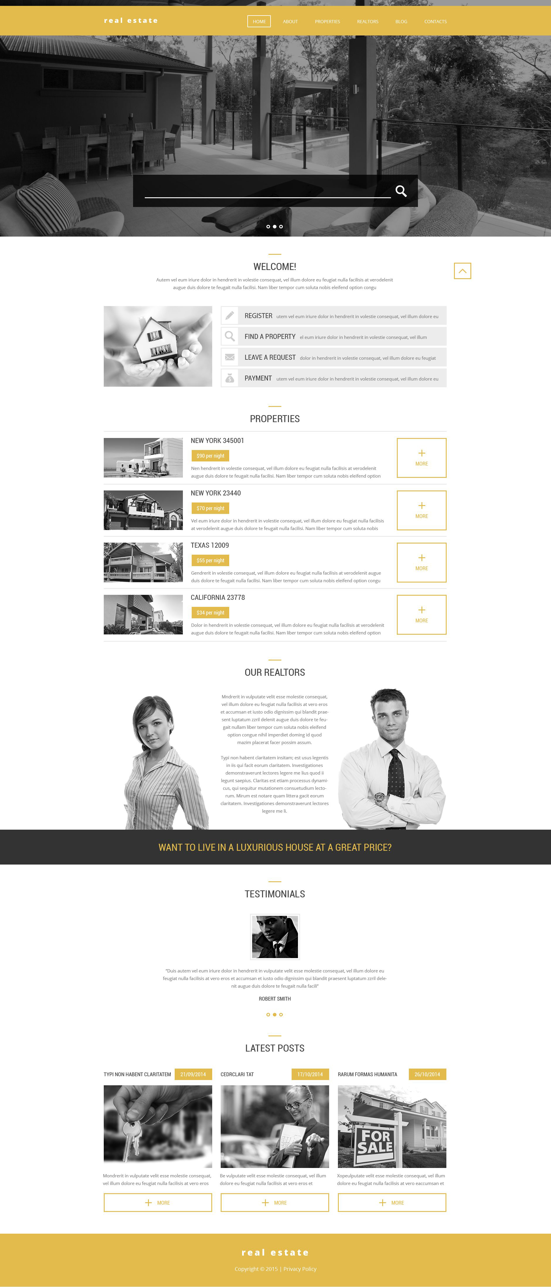 Realtors' Help WordPress Theme