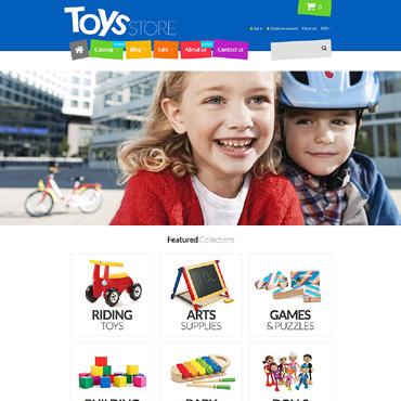 Toys Store Shopify Themes 53440