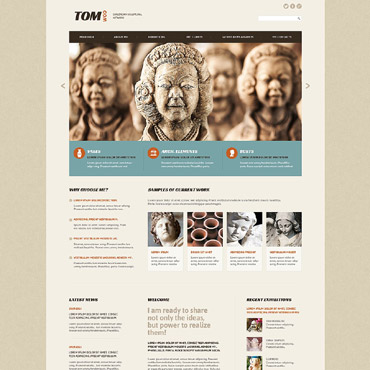 Woo Sculp Responsive Website Templates 53473