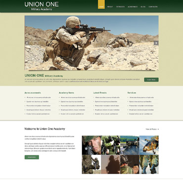 One Military WordPress Themes 53594