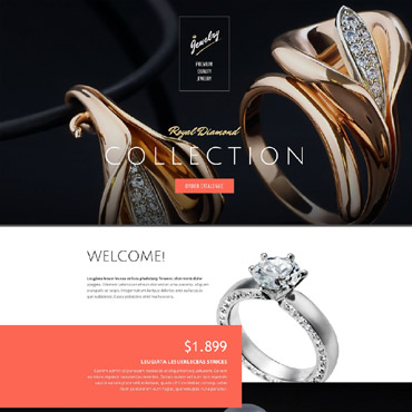 Brand Collections Landing Page Templates 53680
