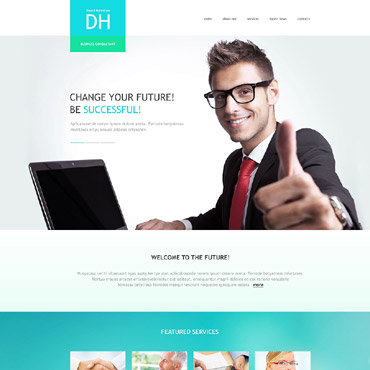 Business Consultant Muse Templates 53718