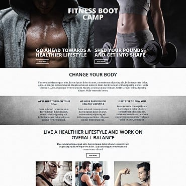 Store Athletic Moto CMS 3 Templates 53736