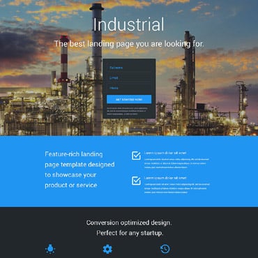 Investment Engineering Landing Page Templates 53746