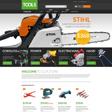 Industrial Hardware Shopify Themes 53770
