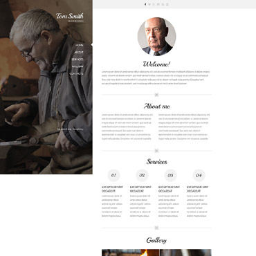Smith Blacksmithing Responsive Website Templates 53810