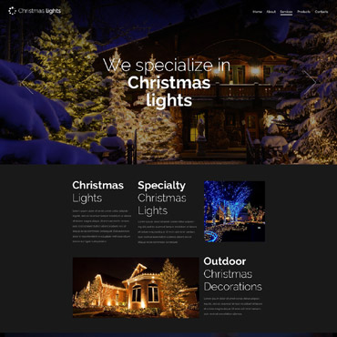 Lights New Responsive Website Templates 53814