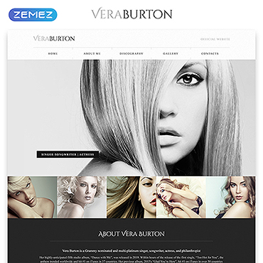 Classes Song Responsive Website Templates 53839