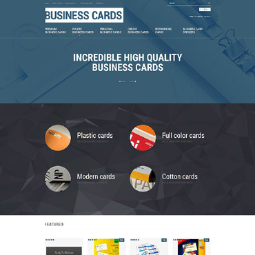 Special Cards OpenCart Templates 53876