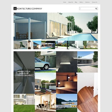 Company Architectural WordPress Themes 53880