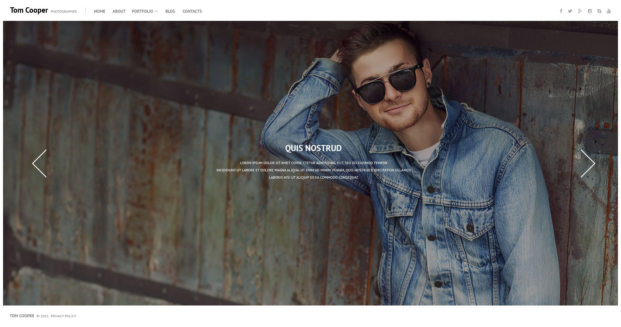 Online Portfolio WordPress Theme