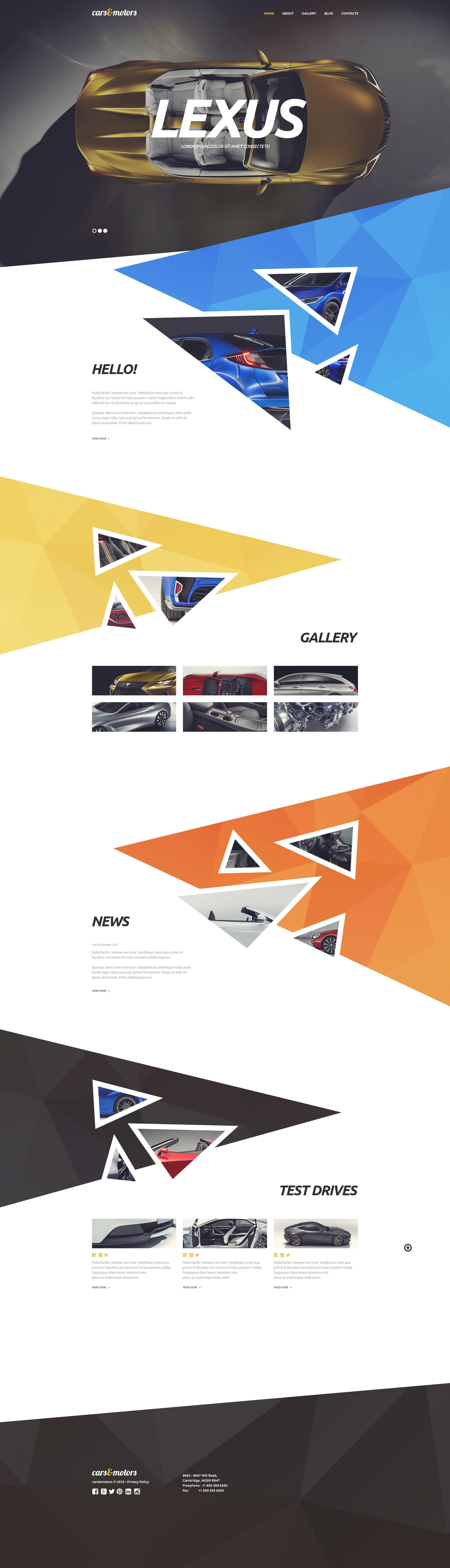 Car Distribution WordPress Theme