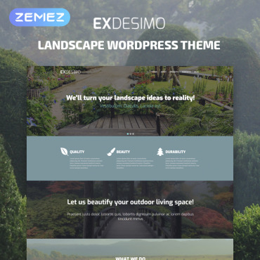 Exterior Design WordPress Themes 53937