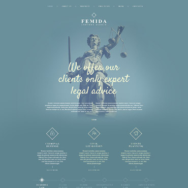 Law Agency WordPress Themes 54001