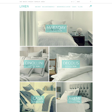 Luxury Bed OpenCart Templates 54006
