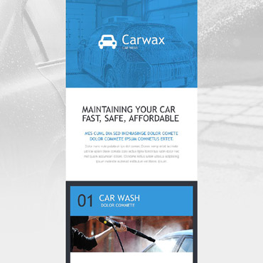 Car Wash Newsletter Templates 54023