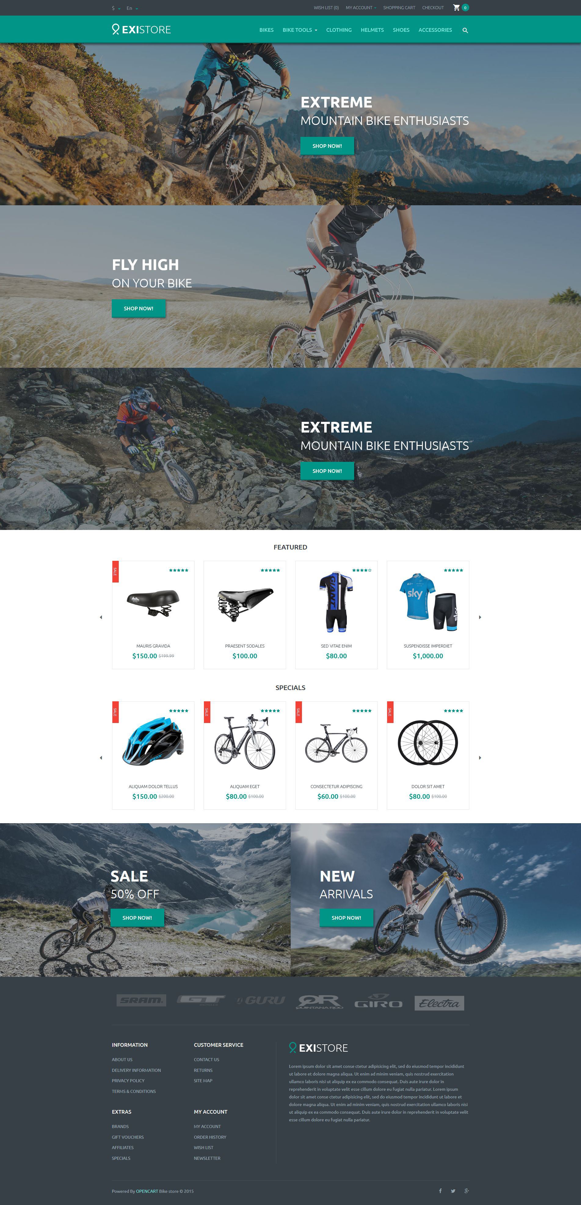 Existore OpenCart Template