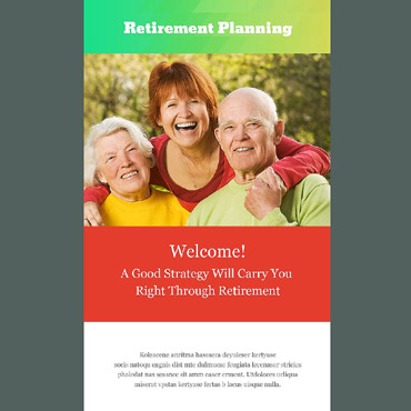 Retirement Senior Newsletter Templates 54589