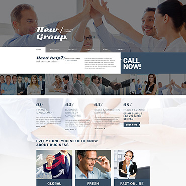 Group Business WordPress Themes 54599