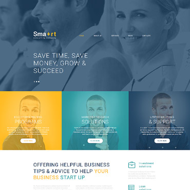 Consulting Business Drupal Templates 54606