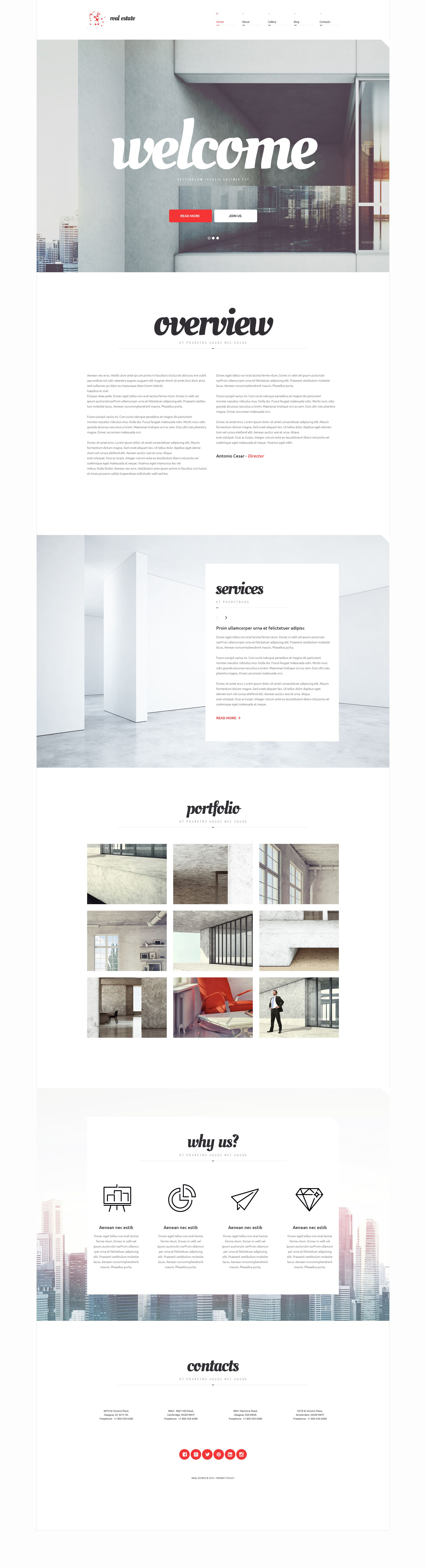 Real Estate Agency Responsive WordPress Theme