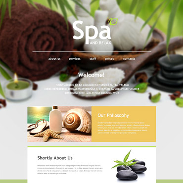 Relax Salon Muse Templates 54783