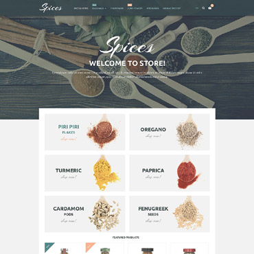 Spice Store Magento Themes 54864