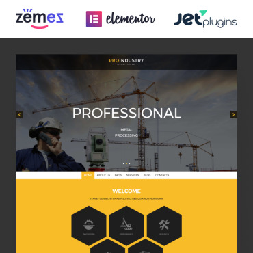 Inductry Industrial WordPress Themes 54938