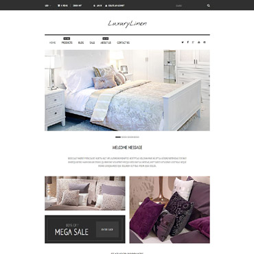 Luxury Bed Shopify Themes 54982