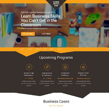 Business Camp WordPress Themes 55027