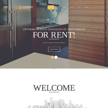 Apartments Rent Joomla Templates 55173