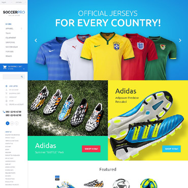 Pro Store OpenCart Templates 55190