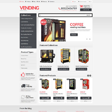 Machines Supplier Shopify Themes 55211