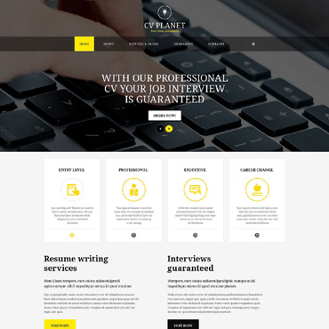 Planet Investment Responsive Website Templates 55405