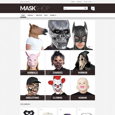 Shop Masks VirtueMart Templates 55426
