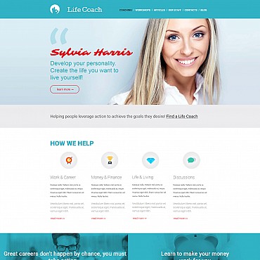 Personal_trainer Life Moto CMS 3 Templates 55531