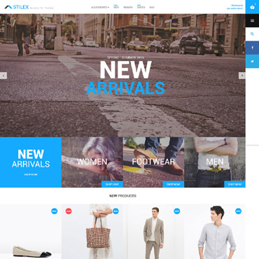 Clothes Wear Magento Themes 55681