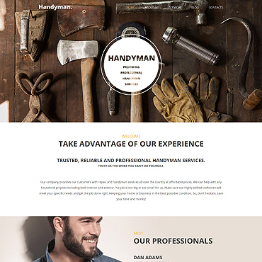 Services Home WordPress Themes 55705