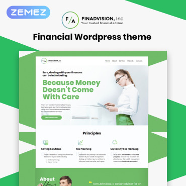 Trusted Financial WordPress Themes 55970