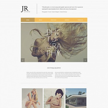 Personal Personal Moto CMS 3 Templates 55996