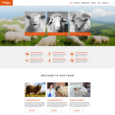 Farm Farmer Responsive Website Templates 56031