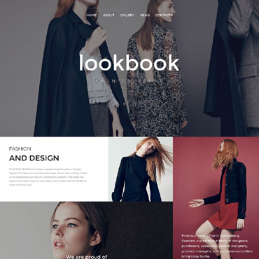 Fashion Style Responsive Website Templates 57578