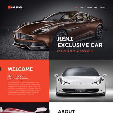 Limo Service Responsive Website Templates 57633