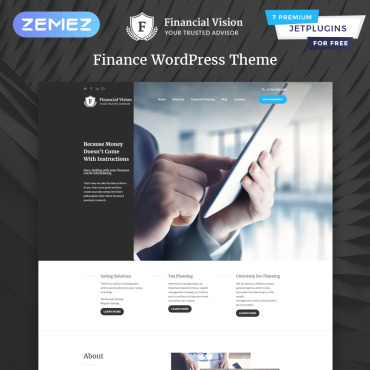 Advisor Insurance WordPress Themes 57761