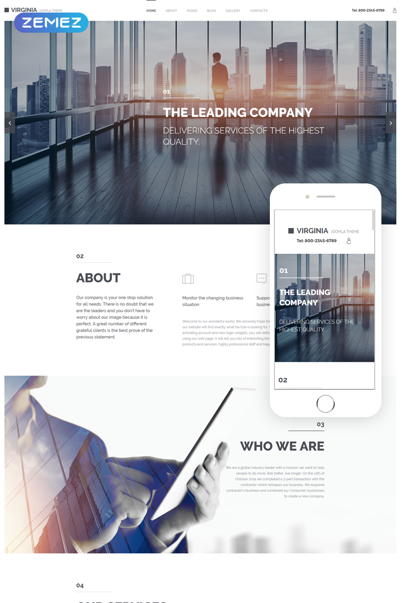  Corporate Joomla Theme 