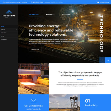 Research Investment Responsive Website Templates 57788